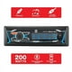 thumbnail image 3 of Electrónica dual XRM69RGB | Estéreo para automóvil DIN único LCD de 12 caracteres | Colores personalizados RGB | Asistente Push to Talk | Llamadas manos libres Bluetooth Transmisión de música | AM/FM, 3 of 5