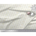thumbnail image 2 of Soimoi White polyester Crepe Fabric Artistic Geometric Printed Fabric 1 Yard 42 Inch Wide, 2 of 5