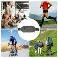 thumbnail image 6 of Unique Bargains 1 Pc Comfortable Running Belt Double Layer Sports Waist Bag for Sports Phone Keys Gray, 6 of 6