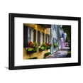 thumbnail image 1 of Rainbow Row II, Charleston South Carolina Framed Print Wall Art By George Oze, 1 of 5