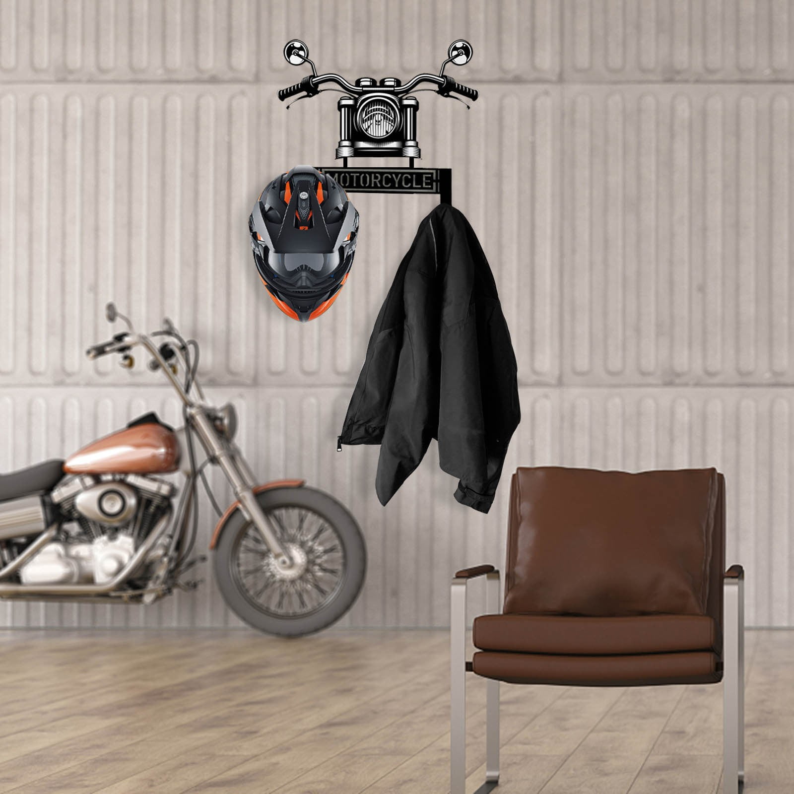 Personalized Motorcycle Helmet Holder Helmet Rack Wall Mount Motorcycle Helmet Rack Helmet Hanger For Motorcvcle Coats Black Walmart