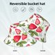 thumbnail image 2 of Fotbe Strawberry1 Sombrero Tipo Pescador con Estampado – Sombrero de Sol de Algodón de Moda para Playa, Golf, Pesca, 2 of 6