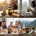 thumbnail image 6 of Small French Press 12oz Light-weight Durable High Borosilicate Carafe/Tea Maker Single Serve Coffee Press Frothed Brewer, 6 of 8