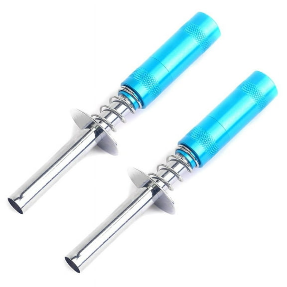 2X AA Battery Glow Plug Igniter Ignition Tools for 1: 10 RC Car Blue