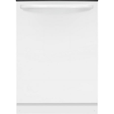 FFID2426TW 24 Energy Star Certified Built-In Dishwasher with OrbitClean Spray Arm Heated Dry 4 Cycles Delay Start and 14 Place Settings in White