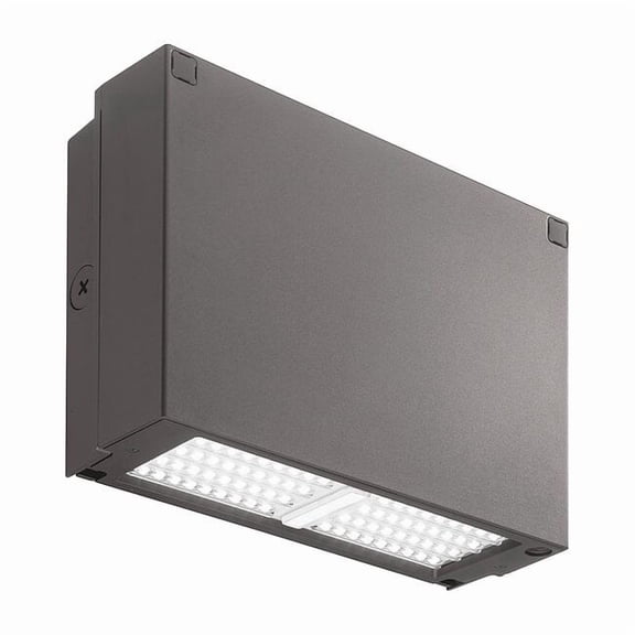 Lithonia Lighting Compact Wall Pack,6000 lm WPX2 LED 50K MVOLT DDBXD M2