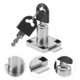 thumbnail image 1 of unbranded Cerradura Para Gabinete De Metal Con Llave En Color Plata Para Seguridad De Cajones, 1 of 8
