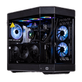 thumbnail image 2 of Velztorm Black Praetix 3D Gaming Desktop PC (AMD Ryzen 7 9800X3D, GeForce RTX 5080, 64GB DDR5, 2TB PCIe SSD + 6TB HDD, RGB Fans, 360mm AIO, 1000W PSU, WiFi 7, Bluetooth 5.4, RJ-45, HDMI, Win 11 Home), 2 of 7