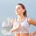 thumbnail image 6 of Lzobxe Earbuds Wireless Bluetooth Half In Ear True Bluetooth 5.3 Wireless Headphones with Long Battery Life Immersive Sound Effect Smart Noise Reduction Earphones IPX5, 6 of 8