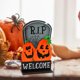 thumbnail image 2 of Lápida de calabaza para Halloween, adorno de mesa de madera, decoración creativa para el hogar, interior, fiesta, decoración de mesa, 2 of 5