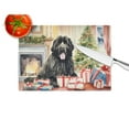 thumbnail image 2 of Newfoundland Cozy Christmas Glass Cutting Board Large 12 in x 15 in, 2 of 5