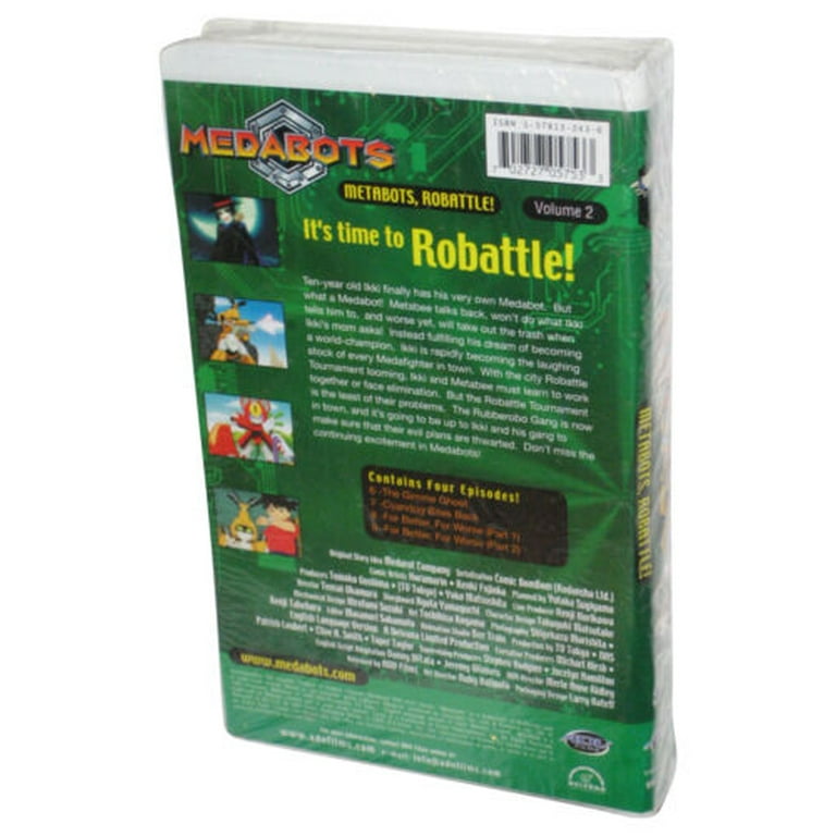 Medabots Robattle More Power Vol. 2 ADV Films (2002
