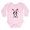 Petal Pink, variant on CafePress - Kiniart Cockapoo Reind Long Sleeve Infant Bodysuit - Long Sleeve Cotton Baby Bodysuit