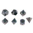 thumbnail image 2 of Dados poliédricos Juego De Mesa De Dados Poliédricos De Metal De 7 Piezas De 14 Mm, 2 of 8