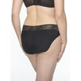 thumbnail image 3 of TC Fine Intimates Womens Luxe Dreamer Hipster Panty (Deep Black, Medium), 3 of 3