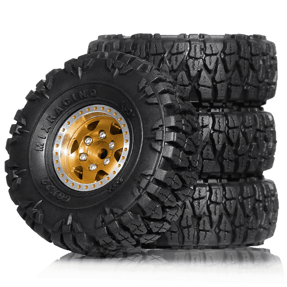 New Arrivals Tire Set for 1/24 RC Crawler Car FMS FCX24M TRX4M SCX24 Upgrade Part