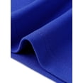 thumbnail image 5 of INSPIRAR CHIC Mono de Fiesta para Mujeres Elegante Cuello Redondo Manga de Encaje de Malla Suelto Pierna Ancha Romper M Azul Real, 5 of 5