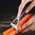 thumbnail image 5 of tooloflife Kitchen Fruit Vegetable Peeler Fruit Scalpel for Potato Carrot Apple Portable, 5 of 7