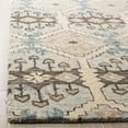 thumbnail image 3 of SAFAVIEH Aspen Noweel Geometric Wool Area Rug, Light Blue/Cream, 8' x 10', 3 of 7