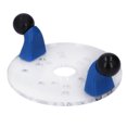 thumbnail image 1 of Clear PVC Universal Router Base Plate, Accurate Cutting Quick Adjustment Portable Universal Router Base Plate Time Saving with Shank for Woodworking Projects, 1 of 7