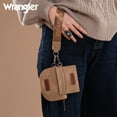 thumbnail image 7 of Wrangler KeyChain Wallet Wristlet Wallets for Women Dual Pouch Wristlet Rfid Blocking Credit Card Holder Wallet, Khaki, 7 of 7