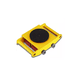 thumbnail image 1 of "Tortuga Patin 4 Ruedas Para Mover Carga Hasta 6t Toneladas amarillo ", 1 of 4