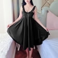 thumbnail image 3 of HomeGardon Nightgowns for Women,Summer Dresses Fashion Women V-Neck Casual Solid Sleeveless Sleepshirts Dress, 3 of 6