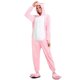 thumbnail image 2 of Kigurumi-Pijama de cerdo negro y rosa para mujer, traje de Cosplay de animales, Pijamas familiares para Halloween, 2 of 4