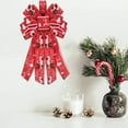 thumbnail image 2 of TIELUTT Christmas Bows Decorations Large Christmas Tree Topper Bow For Xmas Home Christmas Party Decorations First Party Decorations Party Decorations for Girls Event Tablecloth Birthday Party, 2 of 4