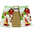 thumbnail image 3 of Serafina Home Christmas Kitchen Towels: Holiday Pup, Green, 3 Count, 3 of 3