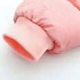 thumbnail image 3 of Baby Snowsuit Zipper Winter Coat Warm Fleece Lined Hooded Jumpsuit Romper Jacket Windproof Overcoat Outwear for Boys Girls Newborn Infant Toddler 0-24 Months, 3 of 9