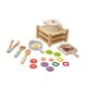thumbnail image 3 of Accesorios de cocina de juguete de madera, y sartenes, juguetes de juego de rol educativos para niños, juego de cocina de simulación para niños, 3 of 9