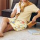 thumbnail image 5 of Fotbe Colorful Cartoon Snail Pantalones Cortos de Pijama para Hombre, Ropa de Dormir, Pantalones de Pijama Cortos para Hombre-Small, 5 of 6