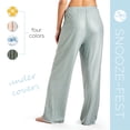 thumbnail image 4 of Hello Mello Snooze Fest Lounge Pajama Pants Soft Sleepwear Bottoms, Under Covers (Women's), 4 of 8