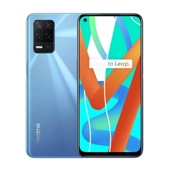 Realme 8 5G 128 GB 6 ram Azul Dual sim con Triple Cámara tecnología Nightscape RMX3241