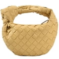 thumbnail image 1 of Handbag Woven Bag PU Leather Women Shoulder Wallet Large Volume Braided Bag, 1 of 5