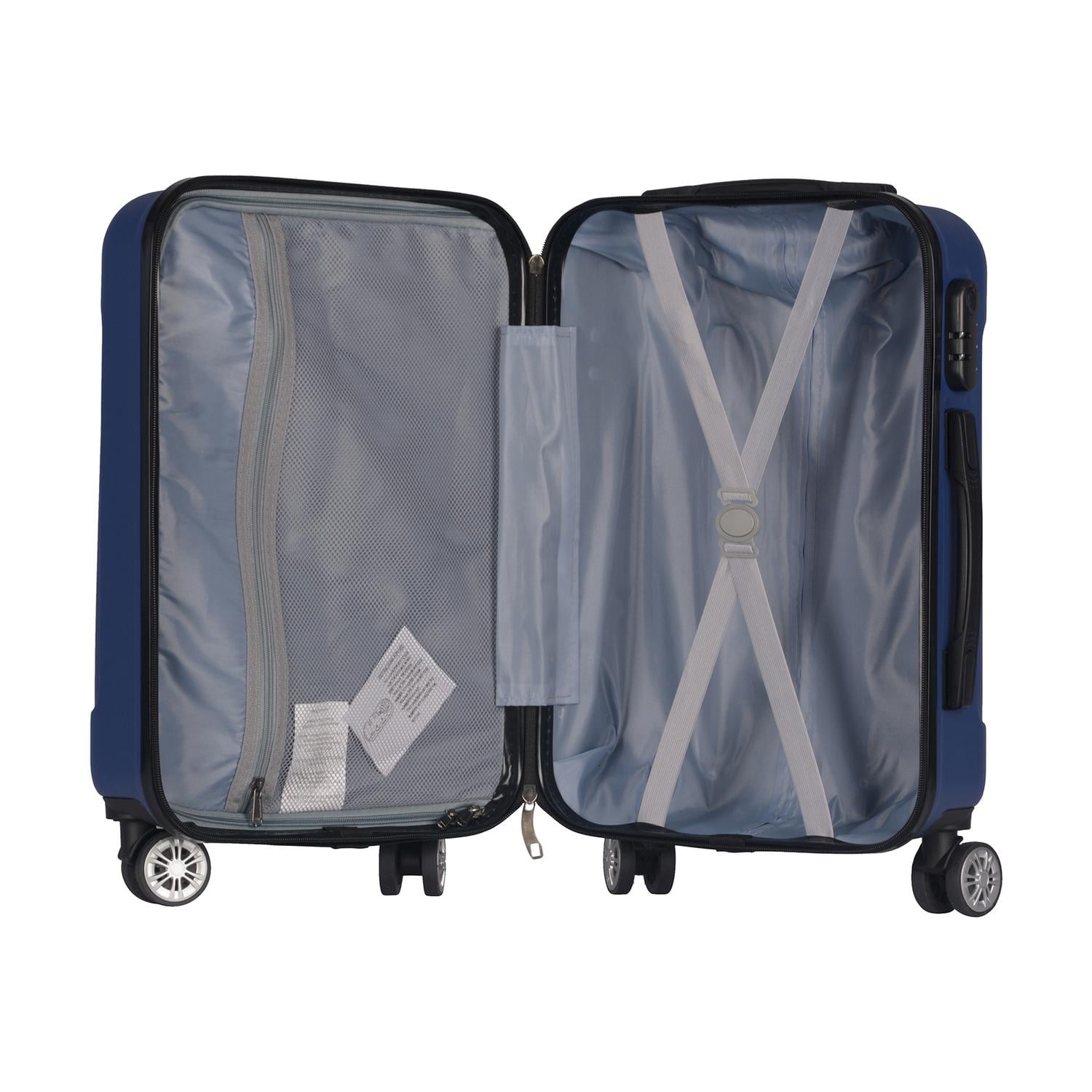 Maleta de Mano ABS Check In, Carry-on, Capacidad kg azul