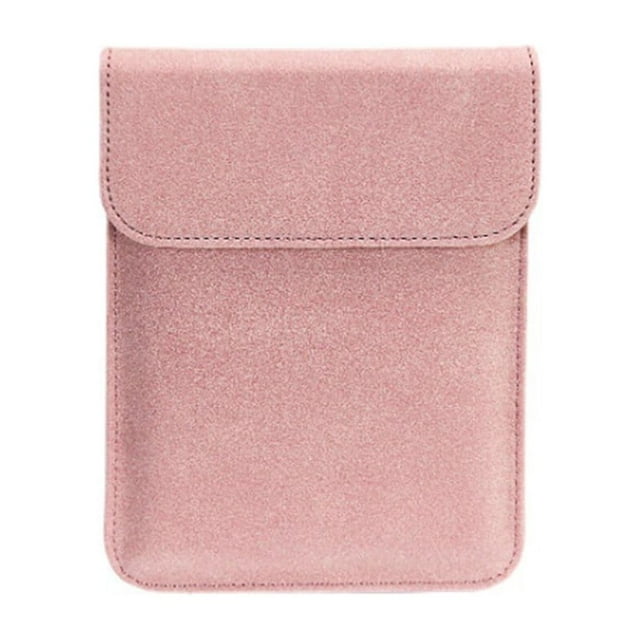 ziyahi Tablet Sleeve Bag Protection Protective Pouch Fuax Leather Case Insert Covers Bag Portable Lightweight Accessory Pink