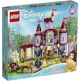thumbnail image 4 of LEGO Disney Belle and the Beast’s Castle 43196 Building Toys from The Beauty and the Beast Movie with Horse Toy, plus Disney Princess & Prince Mini Dolls, 4 of 9