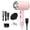 Pink, variant on Professional Ionic Hair Dryer, Powerful 1800W Fast Drying Low Noise Blow Dryer with Concentrator Nozzle Diffuser Attachments for Home Salon Travel