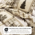 thumbnail image 2 of Lodge Quilt Set - Lightweight, Soft, All-Season - 3-Piece Reversible Rustic Bedding Set (King / California King, Multi), 2 of 6