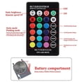 thumbnail image 4 of Bombilla LED RGB T10 w5w 12SMD COB canbus 194 168 para coche con control remoto, luz de lectura con flash/estroboscópico, luces de gálibo, estilo A, 4 of 5