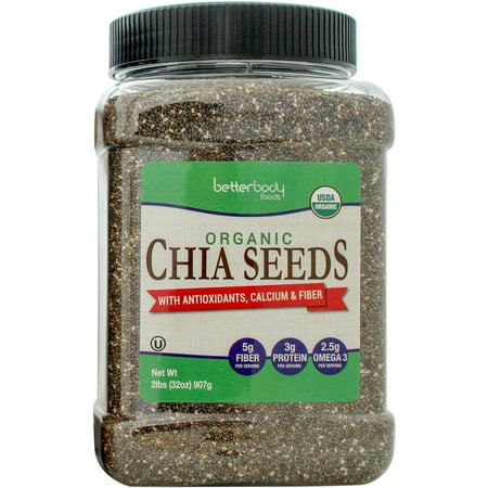 Betterbody Foods Organic Chia Seeds Oz Betterbody Foods Organic Chia Seeds Oz
