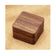 thumbnail image 4 of Caja De Madera Nogal Para Dos Anillos Modelo Café, 4 of 4
