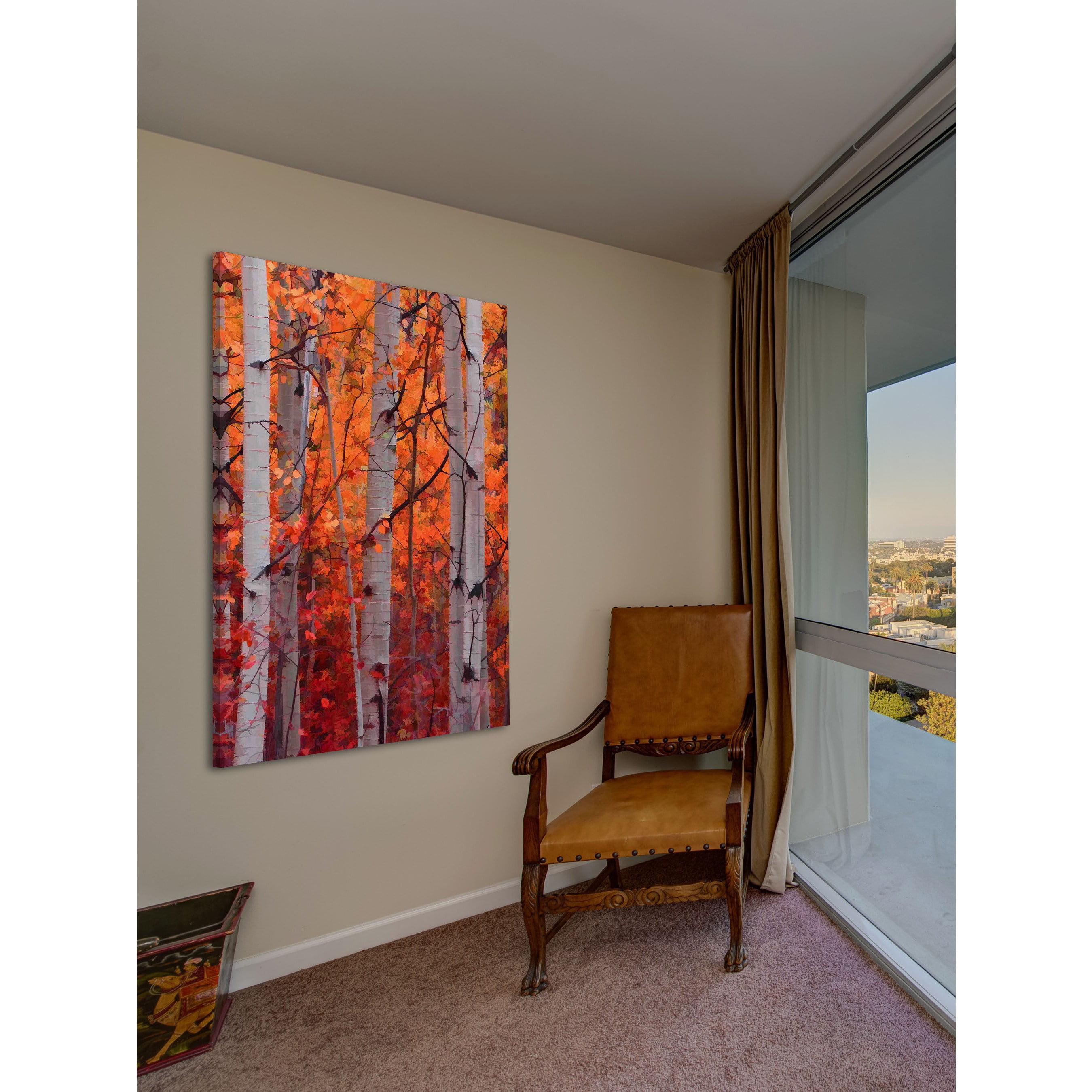 Marmont Hill "Autumn Splendor" Painting Print on Canvas
