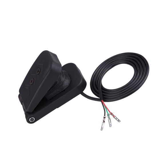 Scienceny Triciclo eléctrico Acelerador Pedal de Control de velocidad Aceleradores Freno Pie Karting Niños Coche Modificación Accesorio Bombillas para automóviles Scienceny VI022668-00B
