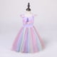 thumbnail image 2 of Vestido de niña, vestido infantil, vestido de Navidad, vestido de princesa, ropa infantil, 2 of 5
