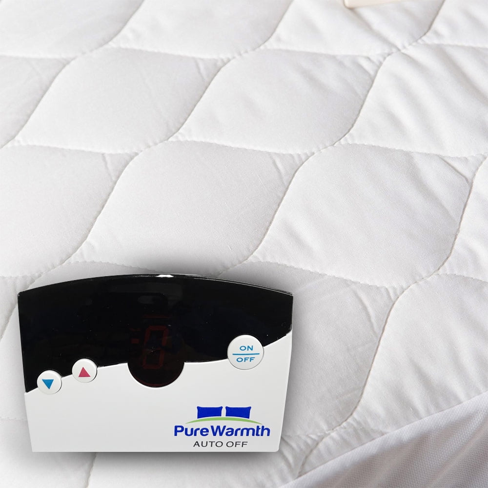 Pure Warmth 52005051RM100 Electric Heated Mattress Pad Twin