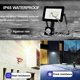 thumbnail image 5 of 20W Outdoor LED Floodlight with Motion Sensor 6500K Outdoor LED Floodlight, IP66 with Motion Sensor Security Lamp, for Garden, Patio, Lawn, Party, 5 of 5
