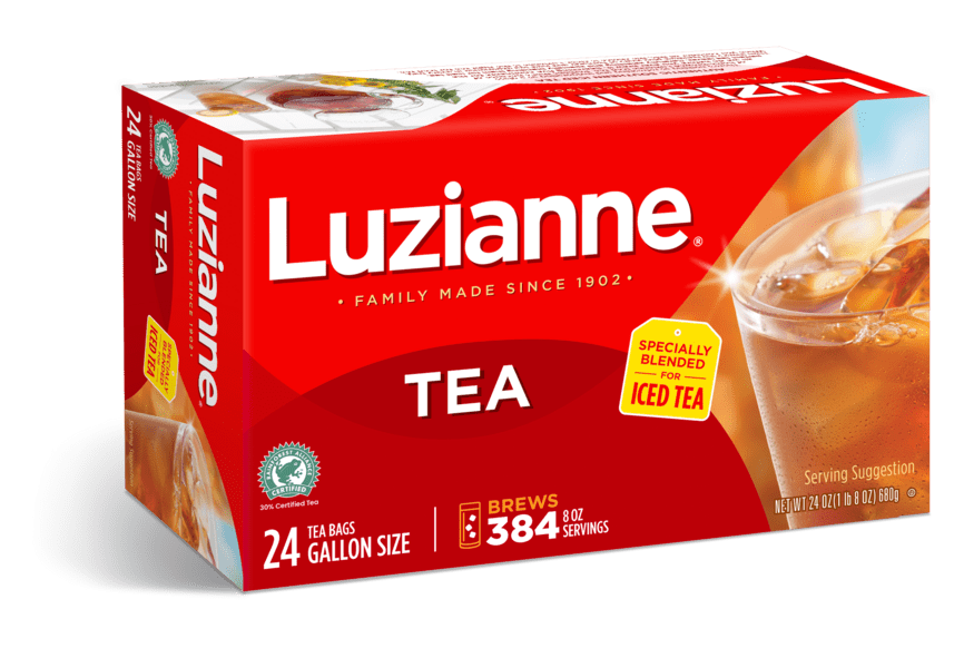 Luzianne, Black Iced Tea Gallon, Tea Bags, 24 Ct.